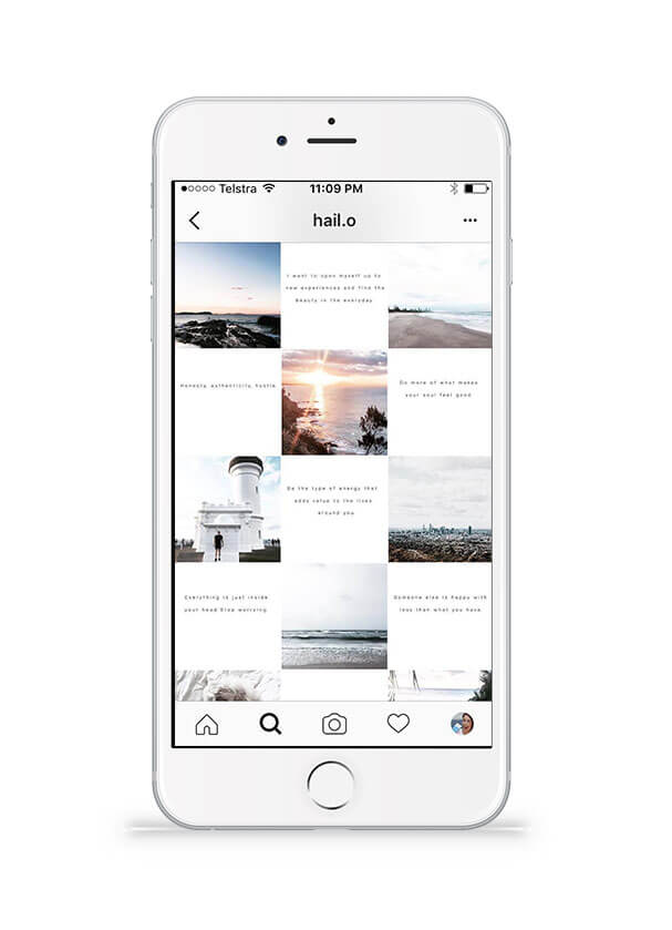 Creative Instagram Feeds, Fall In Love With The 'Checkerboard' – Plann