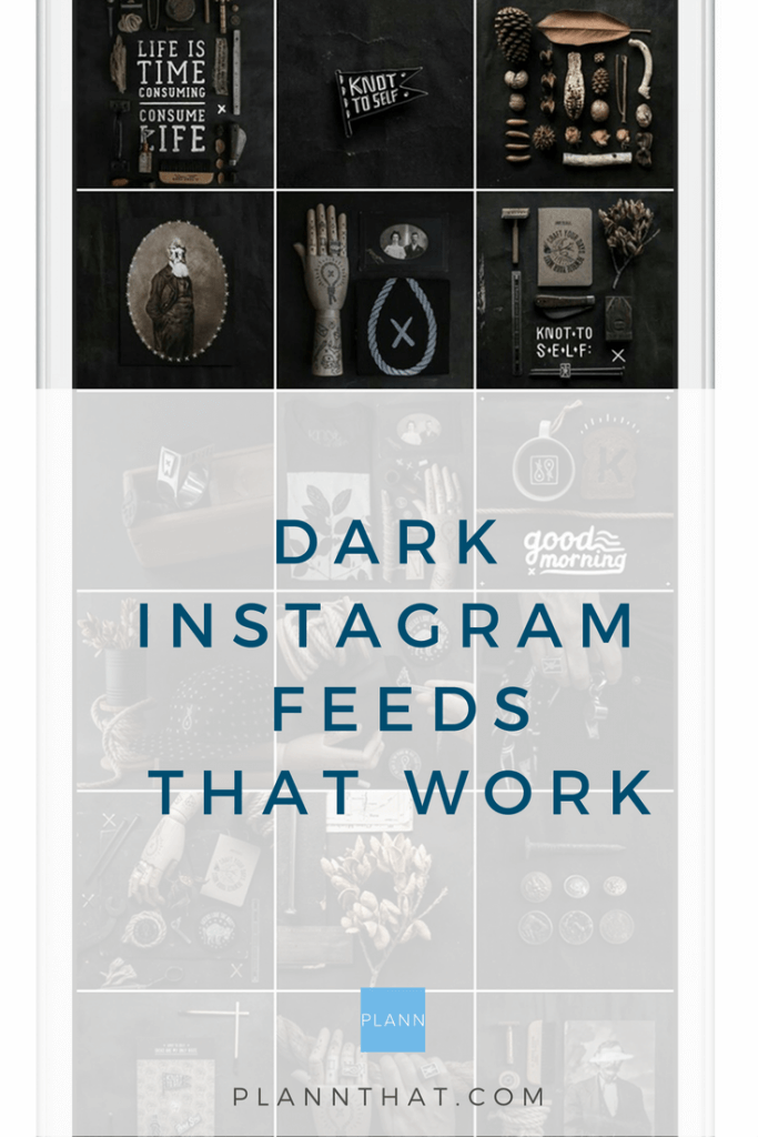 dark instagram themes