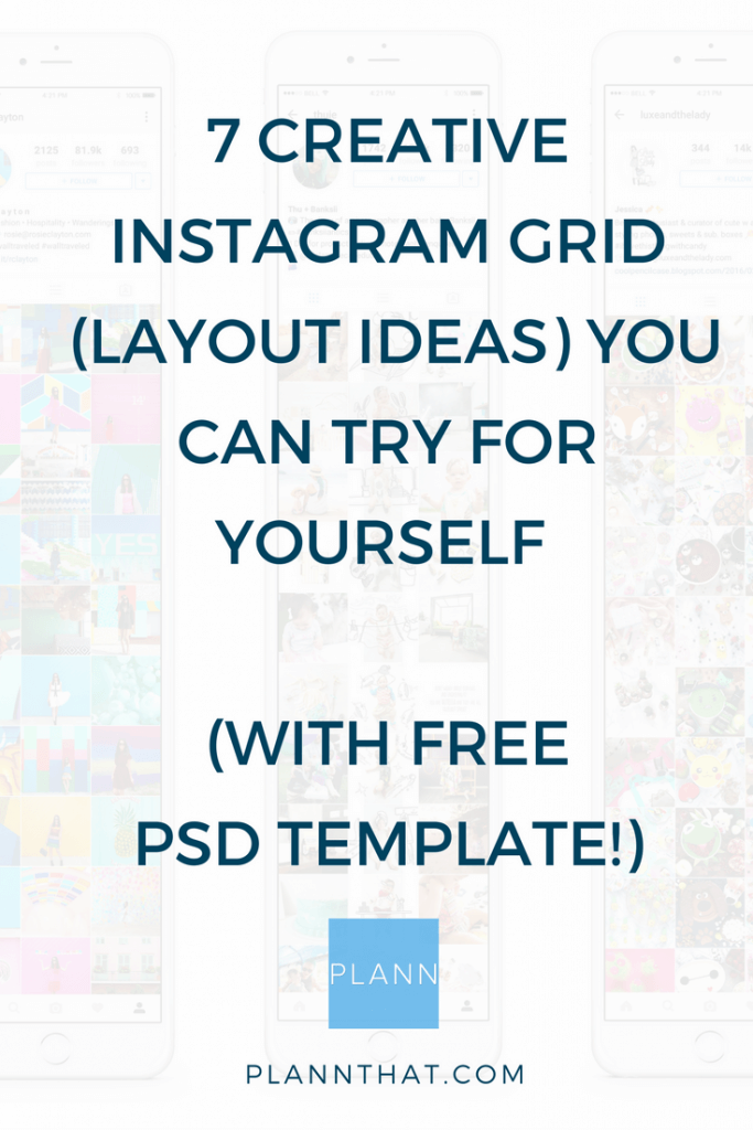 7 Instagram Grid Layouts With Examples You Can Try For Yourself