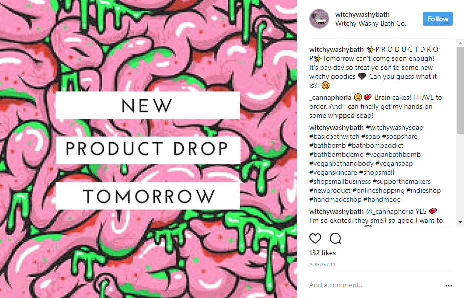 product-drop-call-to-action-instagram