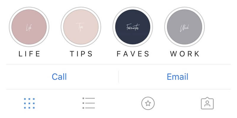 puredesignco custom instagram highlights covers featured image - how to make nice instagram name