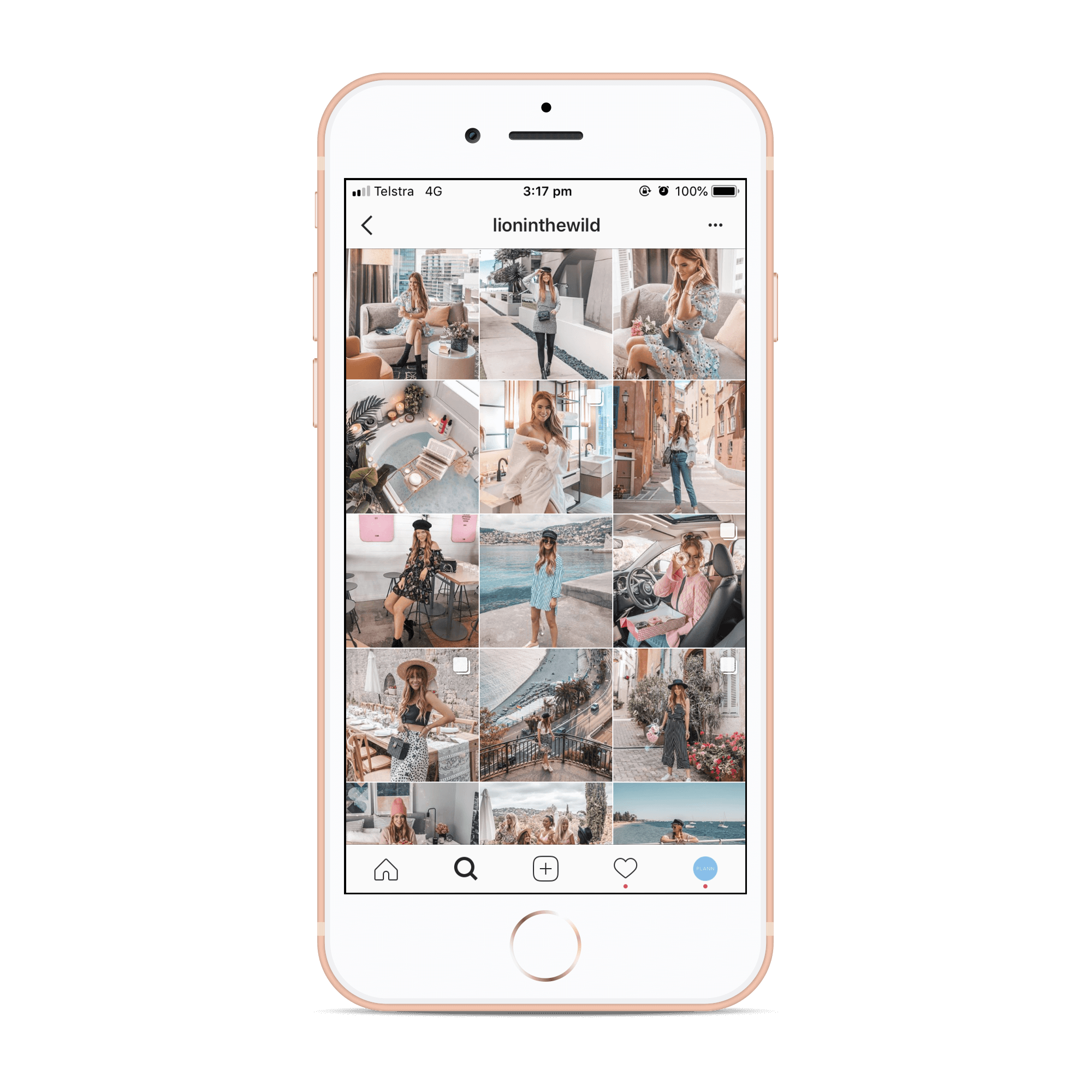how to create instagram grid collage