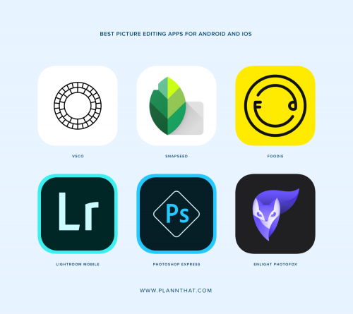 10+ Best Picture Editing Apps For Absolutely Stunning Photos – Plann