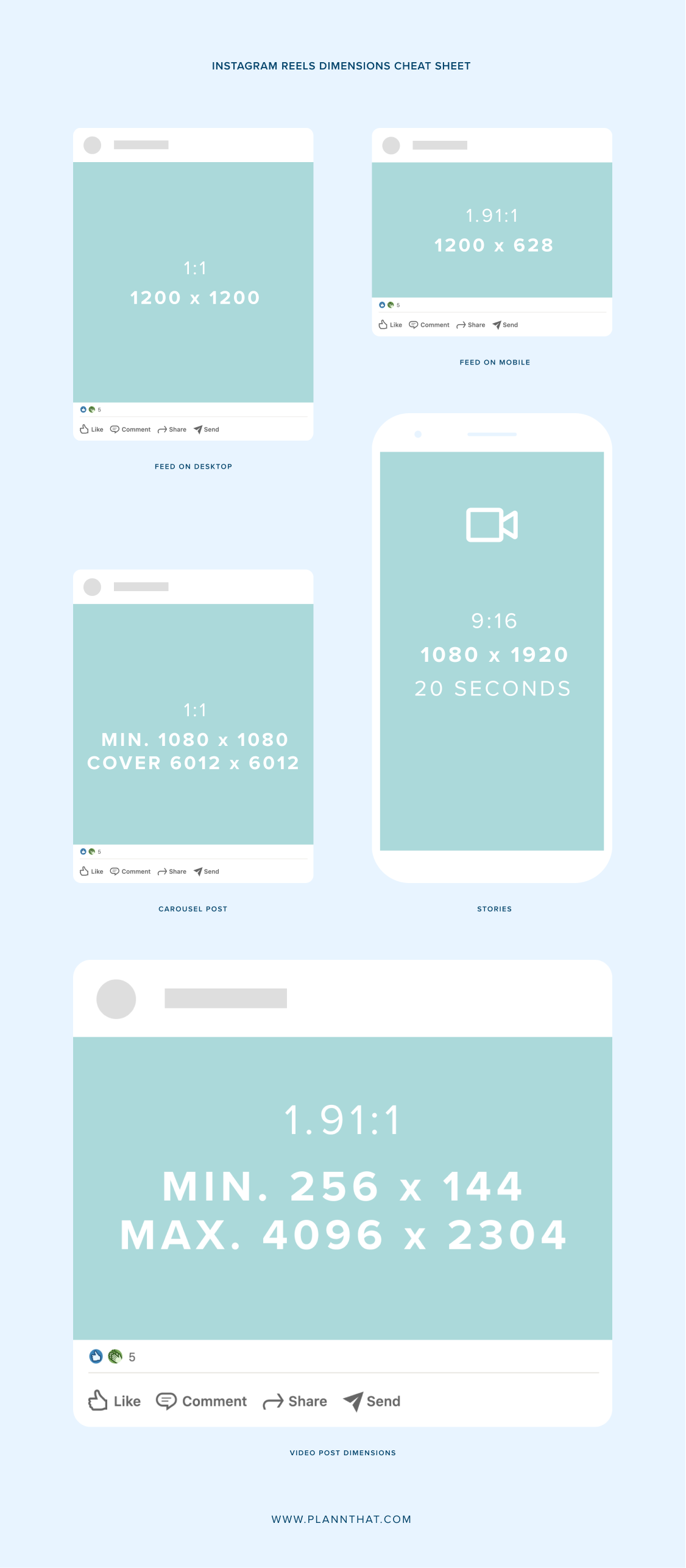 All The Social Media Dimension Sizes You Need To Know In 2021 | LaptrinhX