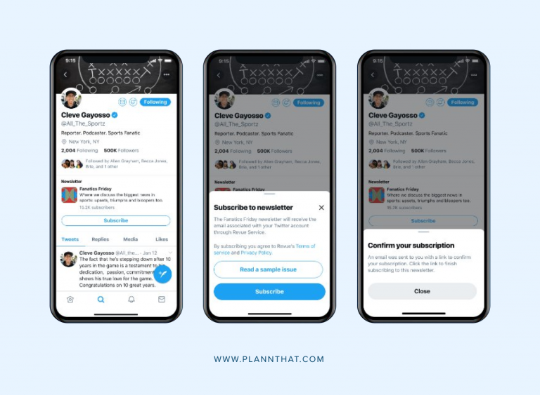 LinkedIn Boosts, Twitter Newsletters + Other Social Updates – Plann