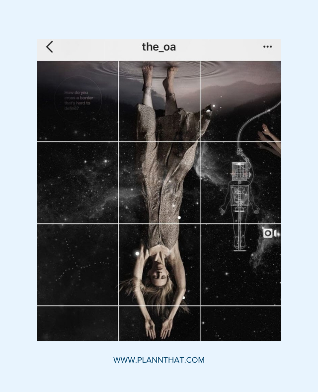 Create a puzzle effect with your Instagram grid layout