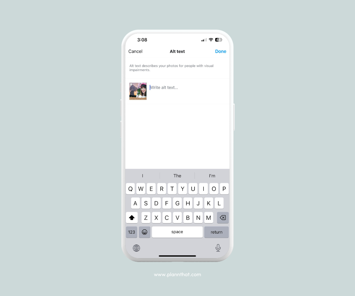 Add Alt Text Directly On Instagram
